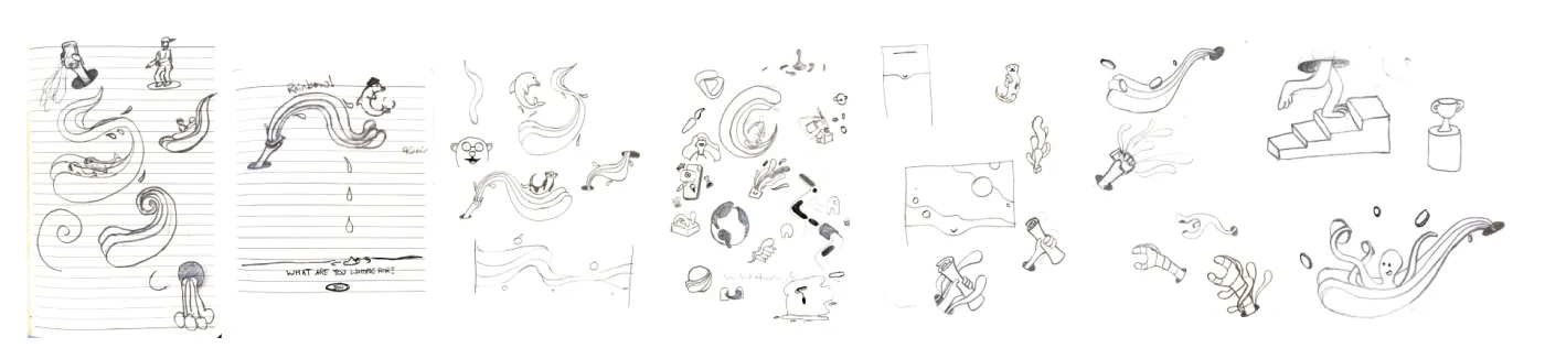 Initial sketches
